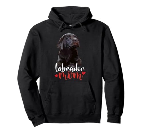 Chocolate Lab Mama Brown Lab Mutter Labrador Mama Hund Mama Pullover Hoodie von Raf THE ARTIST Designs