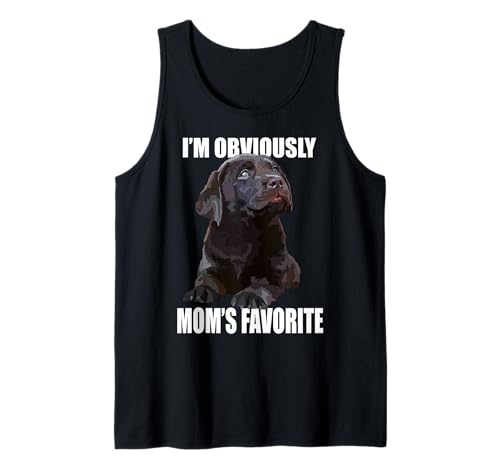 Chocolate Lab Mama Brown Lab Mutter Labrador Mama Hund Mama Tank Top von Raf THE ARTIST Designs