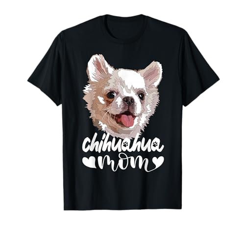 Glückliche Chihuahua-Mutter Die Hundemutter Chiwawa Mama Girl T-Shirt von Raf THE ARTIST Designs