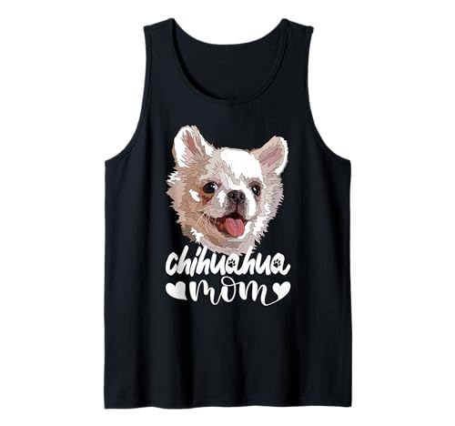 Glückliche Chihuahua-Mutter Die Hundemutter Chiwawa Mama Girl Tank Top von Raf THE ARTIST Designs