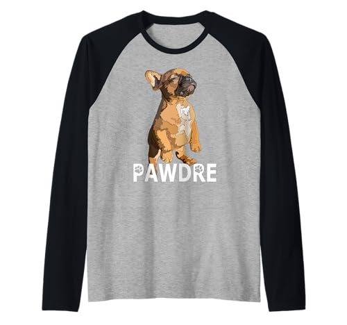 Herren Brown Frenchie Dad Französische Bulldogge Welpe Vater Raglan Herren Brown Frenchie Dad Französische Bulldogge Welpe Vater Raglan von Raf THE ARTIST Designs