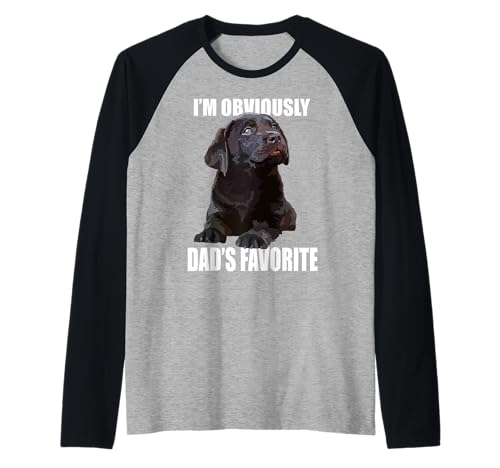Herren Chocolate Lab Dad Der Laborvater Brown Labrador Retriever Raglan Herren Chocolate Lab Dad Der Laborvater Brown Labrador Retriever Raglan von Raf THE ARTIST Designs