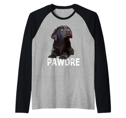 Herren Chocolate Lab Dad The Lab Vater Labrador Retriever Welpe Raglan Herren Chocolate Lab Dad The Lab Vater Labrador Retriever Welpe Raglan von Raf THE ARTIST Designs