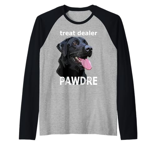 Herren The Dog Father Black Lab Dad Labrador Retriever Vater Raglan Herren The Dog Father Black Lab Dad Labrador Retriever Vater Raglan von Raf THE ARTIST Designs