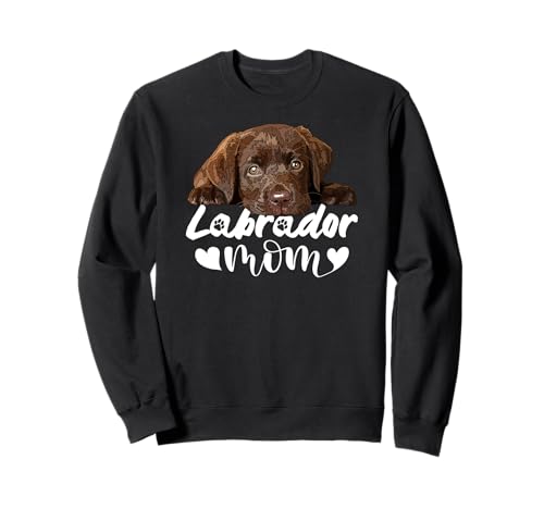 Labrador Mama Chocolate Lab Mama Brown Lab Mutter Lab Mädchen Sweatshirt Labrador Mama Chocolate Lab Mama Brown Lab Mutter Lab Mädchen Sweatshirt von Raf THE ARTIST Designs