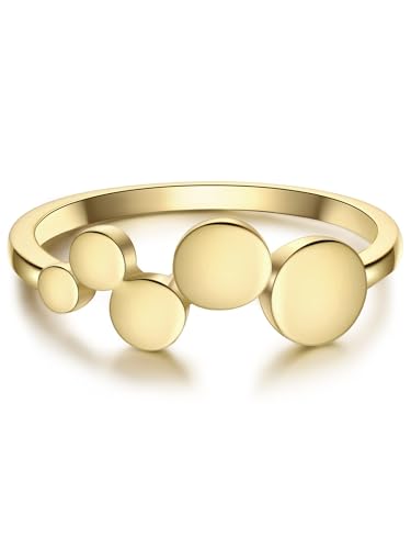 Rafaela Donata Damen Ring aus 925/- Sterling Silber gelbvergoldet 14 Karat von Rafaela Donata