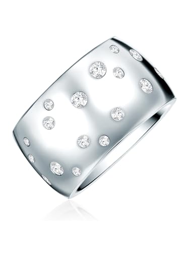 Rafaela Donata Damen Ring aus Edelstahl verziert mit Kristallen von Rafaela Donata