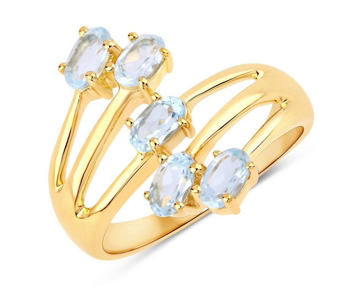 Rafaela Donata Fingerring gelbgold, aus Sterling Silber von Rafaela Donata