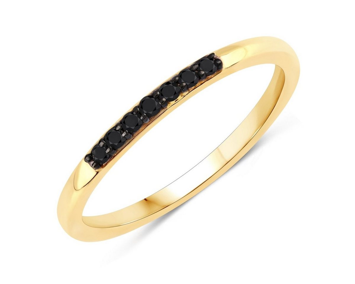 Rafaela Donata Fingerring gelbgold, aus Sterling Silber von Rafaela Donata