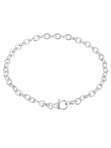 Rafaela Donata Frauen-Charmsarmband Sterling Silber 925 rhodiniert Silberarmband Damenarmband für Charms von Rafaela Donata