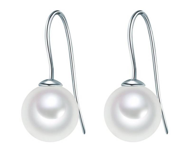 Rafaela Donata Paar Ohrhänger silber, mit Muschelkernperle von Rafaela Donata