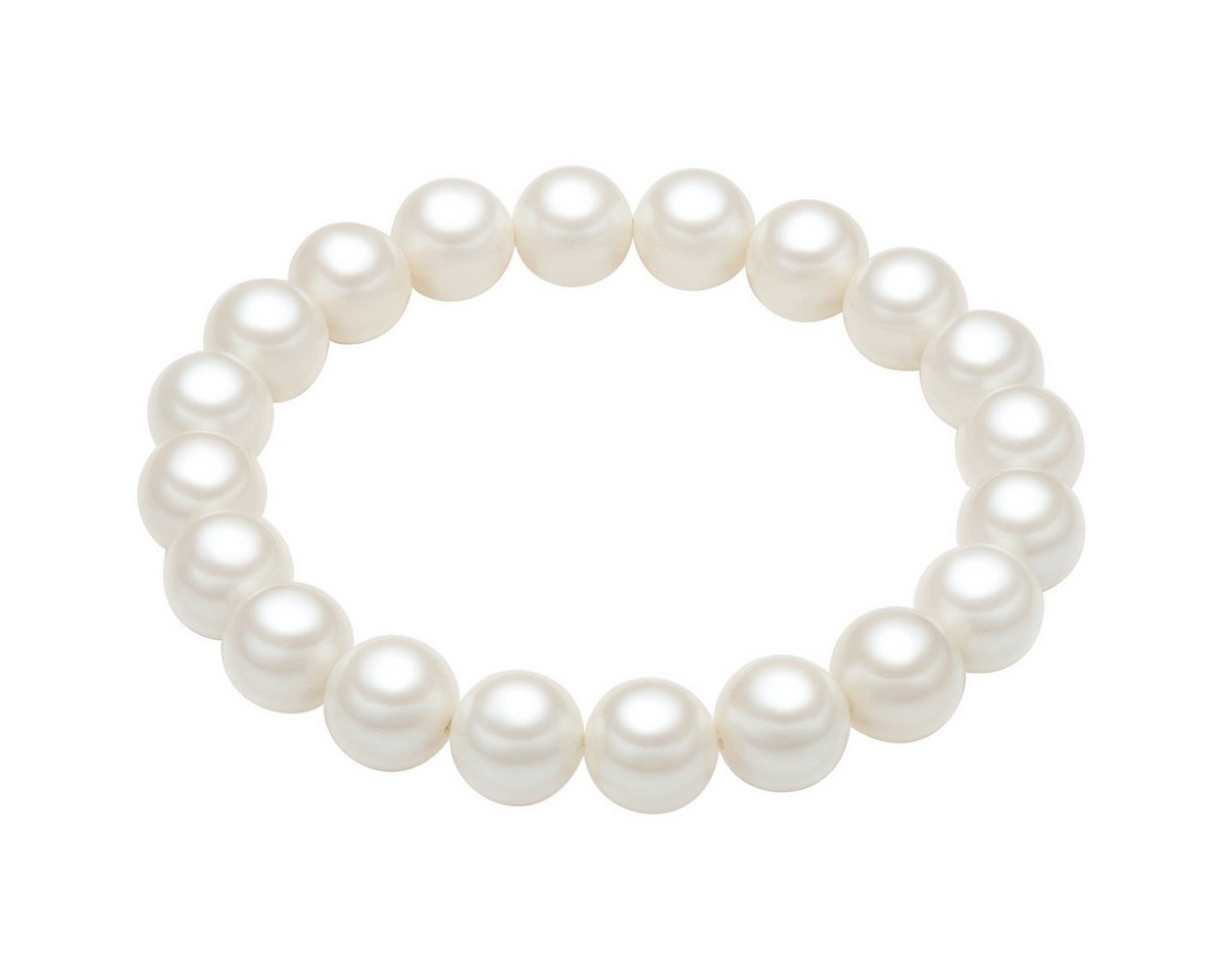 Rafaela Donata Perlenarmband RD439 (1-tlg), Armband Muschelkernperle weiß von Rafaela Donata
