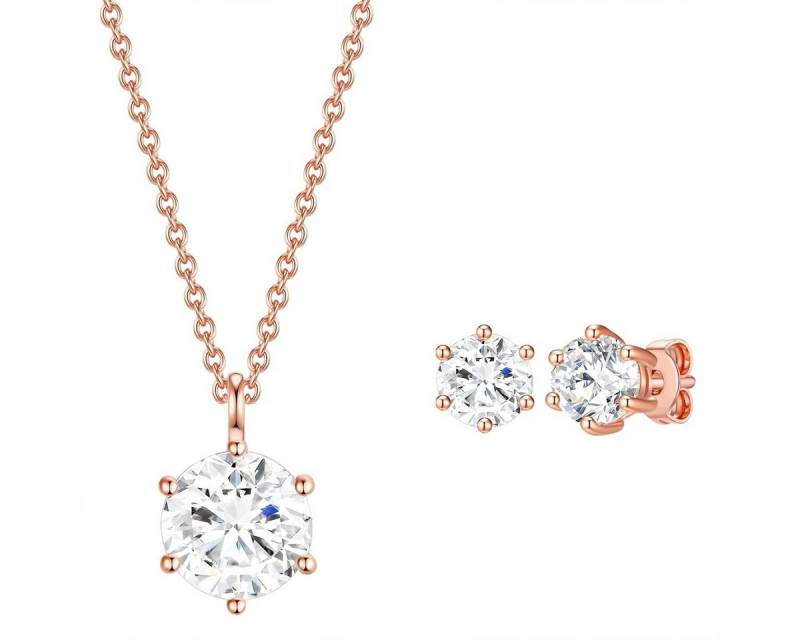 Rafaela Donata Schmuckset roségold (3-tlg), aus Sterling Silber von Rafaela Donata