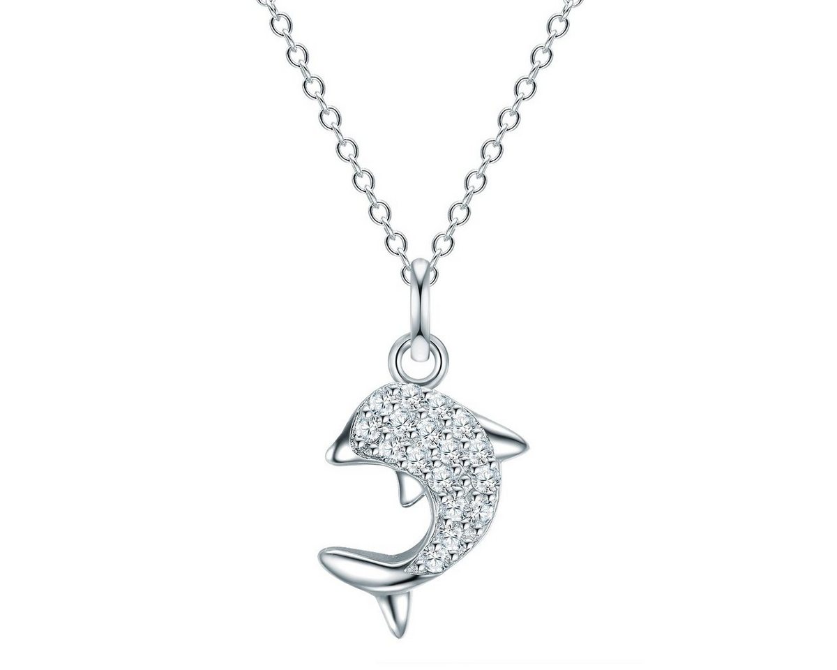 Rafaela Donata Silberkette Delfin silber, aus Sterling Silber von Rafaela Donata