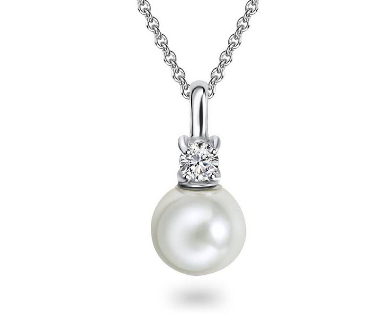 Rafaela Donata Silberkette silber, mit Muschelkernperle von Rafaela Donata