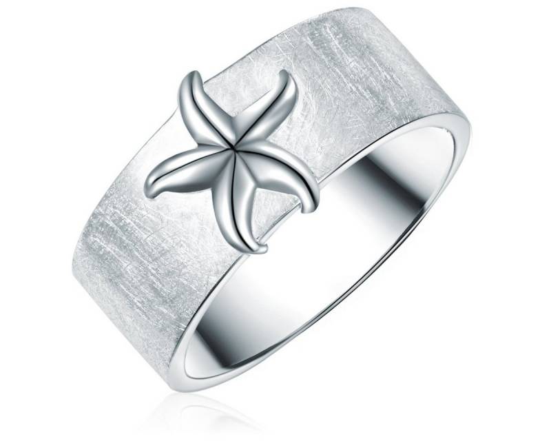 Rafaela Donata Silberring Seestern silber, mit Seestern von Rafaela Donata