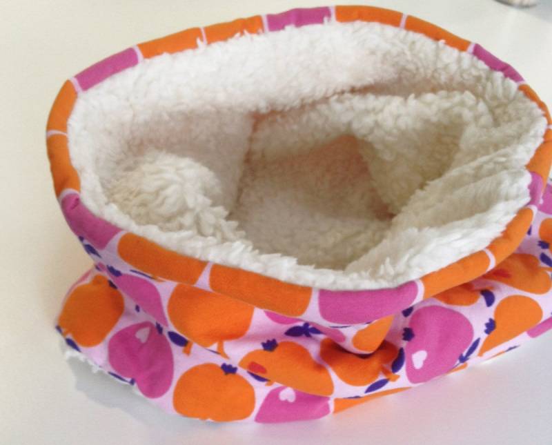 Loop Schal Schlauchschal Teddyfleece Loopschal Äpfel Für Kinder Ab 2 Jahre von Rafetti