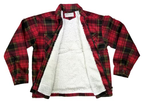 Raff&Taff Holzfällerhemd Flanellhemd Thermohemd Jacke(07)-XL von Raff&Taff