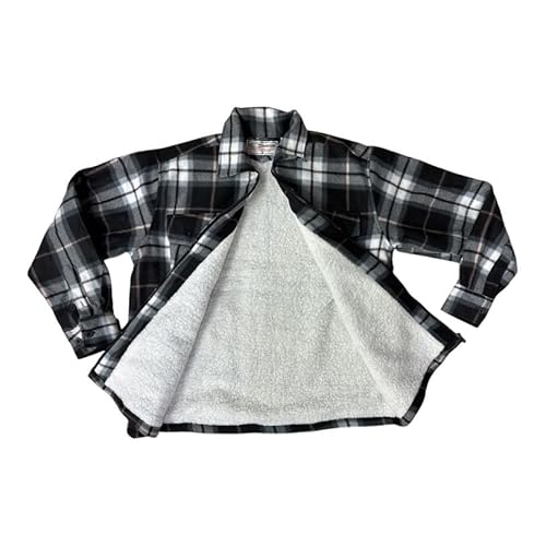 Raff&Taff Holzfällerhemd Flanellhemd Thermohemd Jacke(HTH001-08-L) von Raff&Taff