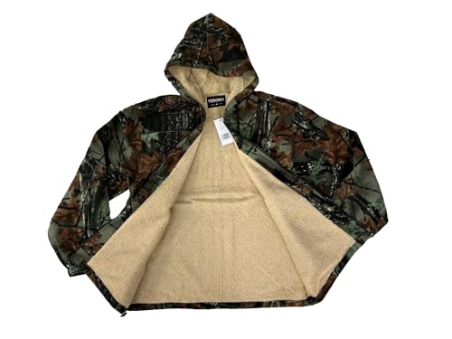 Raff&Taff Holzfällerhemd Flanellhemd Thermohemd Jacke (HTH002-Wald-M) von Raff&Taff