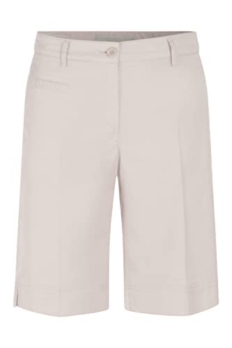 Raffaello Rossi Damen Bermuda Short Marylin in Light Popeline, Farbe:grau, Größe:42 von Raffaello Rossi