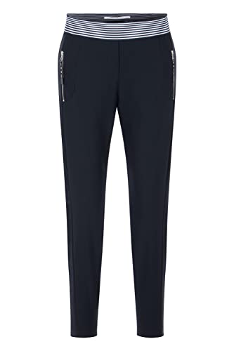 Raffaello Rossi Damen Joggpant Natina Ribbon, Farbe:schwarz, Größe:38 von Raffaello Rossi