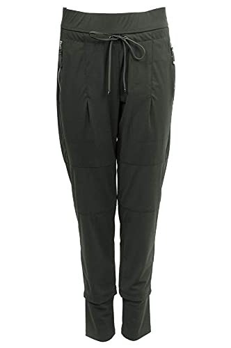 Raffaello Rossi Damen Jogpants Candy 7/8-Länge Oliv (45) 38 von Raffaello Rossi