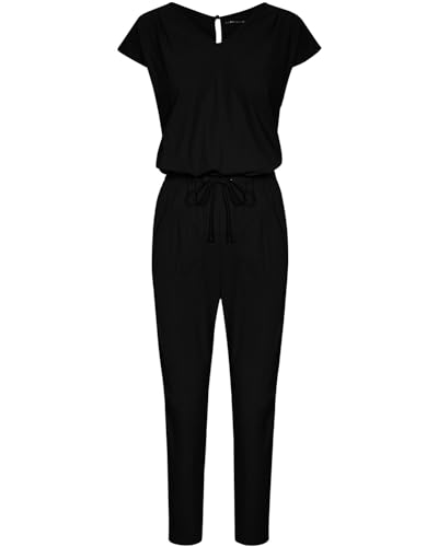 Raffaello Rossi Gira Jumpy S High Tech Jersey Jumpsuit, Farbe:schwarz, Größe:44 von Raffaello Rossi