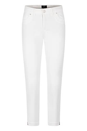 Raffaello Rossi Jeans Nenja 6/8 Coloured Denim, Farbe:weiß, Größe:44 von Raffaello Rossi