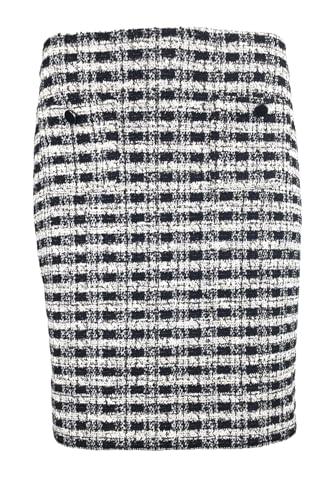 Raffaello Rossi - Valetta Boucle Check - Schwarz-Weiß, 40 von Raffaello Rossi