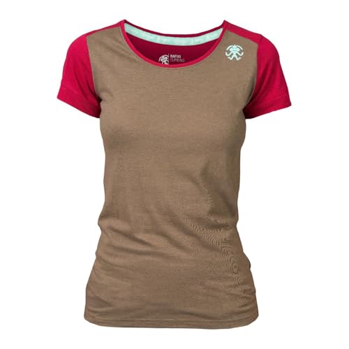 Rafiki Damen Chulilla Brindle/Earth 42 t-Shirt, bunt, XL von Rafiki