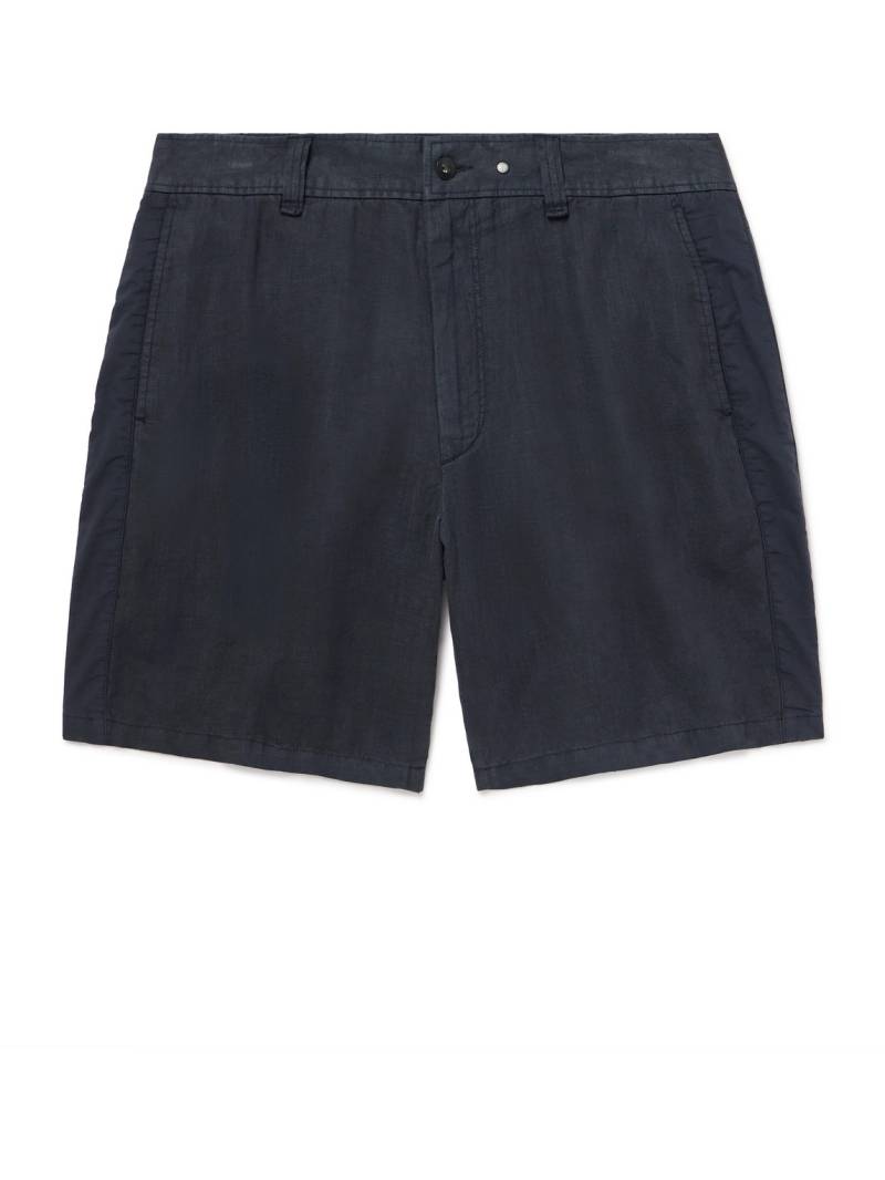 Rag & Bone - Haydon Straight-Leg Linen Shorts - Men - Black - UK/US 38 von Rag & Bone