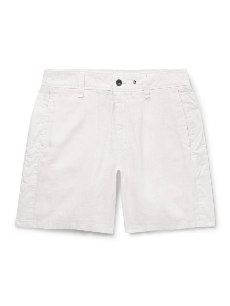 Rag & Bone - Haydon Straight-Leg Linen Shorts - Men - Neutrals - UK/US 32 von Rag & Bone