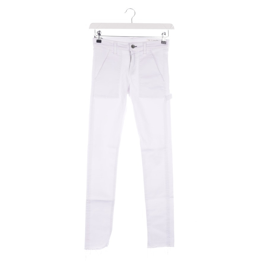Rag & Bone Jeans Slim Fit W24 Weiß von Rag & Bone