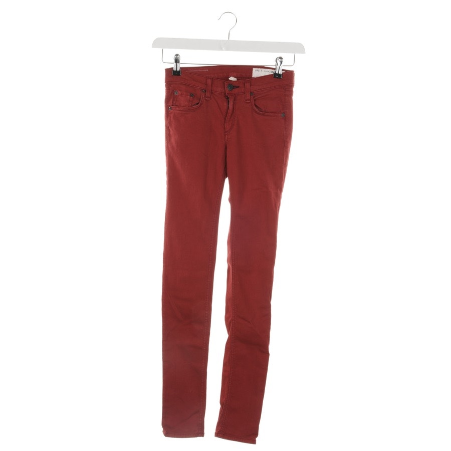 Rag & Bone Skinny Jeans W24 Rot von Rag & Bone