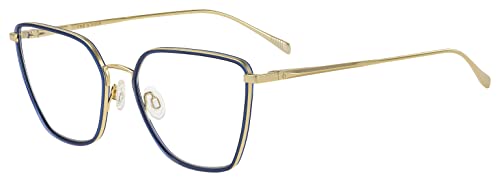 Rag&Bone Unisex Rnb3028 Sunglasses, LKS/17 Gold Blue, 55 von rag & bone