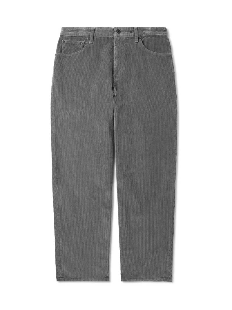 Rag & Bone - Wide-Leg Cotton-Blend Corduroy Trousers - Men - Gray - UK/US 33 von Rag & Bone