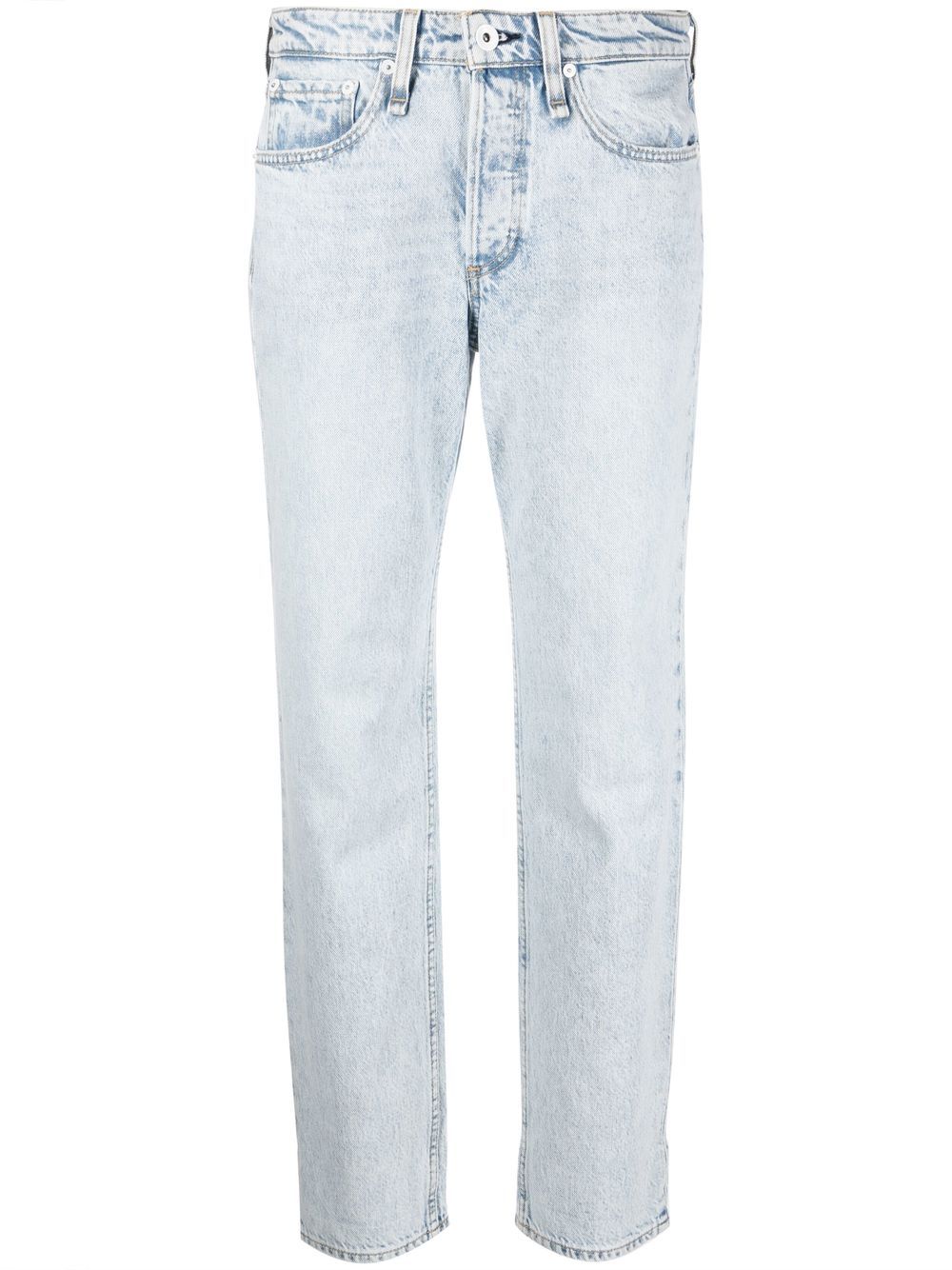 rag & bone Halbhohe Cropped-Jeans - Blau von rag & bone