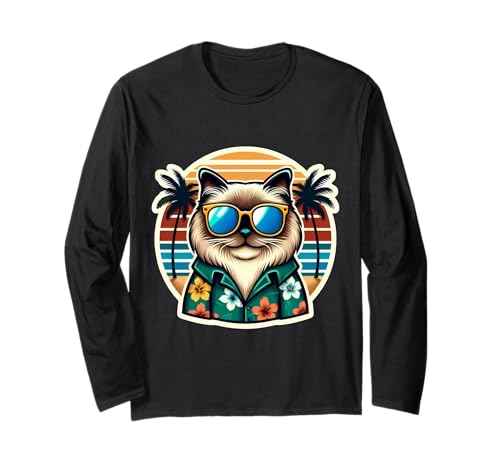Ragdoll Katzenbesitzer Summer Vibes Urlaub Mama Lady Dad Langarmshirt Ragdoll Katzenbesitzer Summer Vibes Urlaub Mama Lady Dad Langarmshirt von Ragdoll Cat Owner Summer Vibes Vacation Products