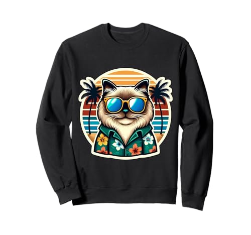 Ragdoll Katzenbesitzer Summer Vibes Urlaub Mama Lady Dad Sweatshirt Ragdoll Katzenbesitzer Summer Vibes Urlaub Mama Lady Dad Sweatshirt von Ragdoll Cat Owner Summer Vibes Vacation Products