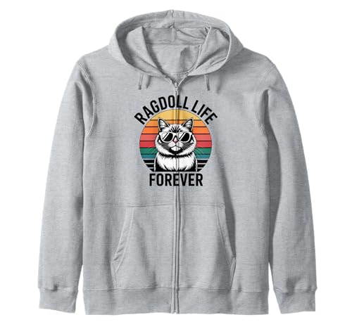 Ragdoll Life Katze Männer Frauen Kinder Geschenk Kapuzenjacke Ragdoll Life Katze Männer Frauen Kinder Geschenk Kapuzenjacke von Ragdoll Life Forever