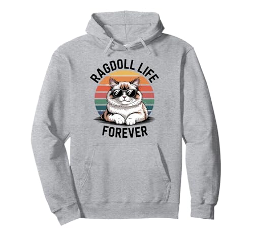Ragdoll Life Katze Männer Frauen Kinder Geschenk Pullover Hoodie Ragdoll Life Katze Männer Frauen Kinder Geschenk Pullover Hoodie von Ragdoll Life Forever