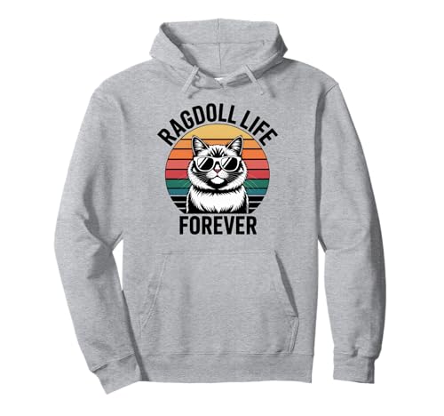 Ragdoll Life Katze Männer Frauen Kinder Geschenk Pullover Hoodie Ragdoll Life Katze Männer Frauen Kinder Geschenk Pullover Hoodie von Ragdoll Life Forever