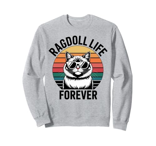 Ragdoll Life Katze Männer Frauen Kinder Geschenk Sweatshirt Ragdoll Life Katze Männer Frauen Kinder Geschenk Sweatshirt von Ragdoll Life Forever