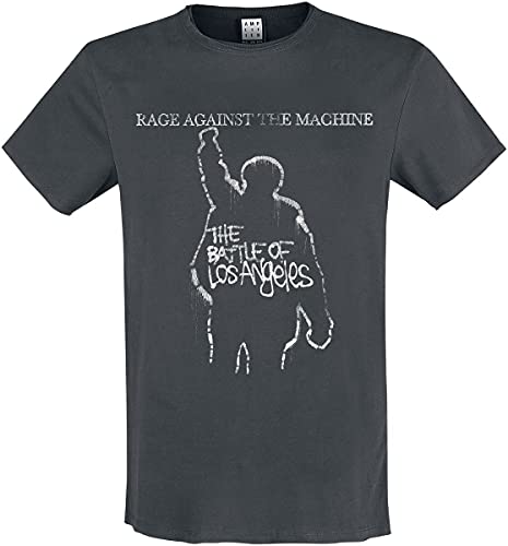Rage Against The Machine Amplified Collection - The Battle of LA Männer T-Shirt Charcoal XXL Rage Against The Machine Amplified Collection - The Battle of LA Männer T-Shirt Charcoal XXL von Rage Against The Machine