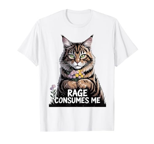 Rage Comsumes Me Maine Coon Katze Mama Lustiges Mädchen Frauen Kätzchen T-Shirt Rage Comsumes Me Maine Coon Katze Mama Lustiges Mädchen Frauen Kätzchen T-Shirt von Rage Comsumes Me Cat Youth Teen Girl Adult Humor