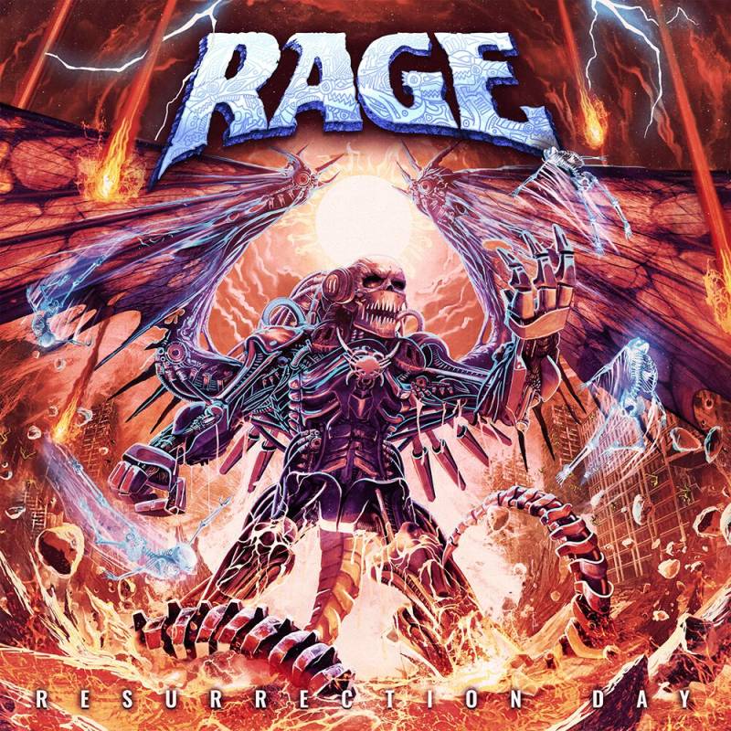 Rage Resurrection day CD multicolor von Rage