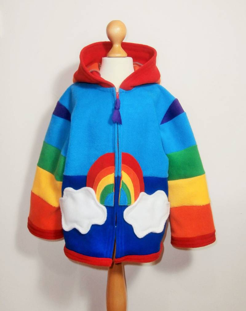 Regenbogen & Sonnenschein, Pixie Hoodie, Fleece, Jacke, Elfe, Feen, Fee, Magie, Magier Regenbogen & Sonnenschein, Pixie Hoodie, Fleece, Jacke, Elfe, Feen, Fee, Magie, Magier von RaggtaggPixie