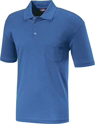 RAGMAN Herren Kurzarm Softknit Poloshirt ,Gr:-XXL ,Farbe:-Blau von RAGMAN