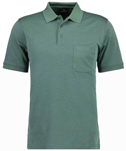 RAGMAN Herren RAGMAN Kurzarm Softknit Poloshirt Medium, Tuerkis/gruen-341 von RAGMAN